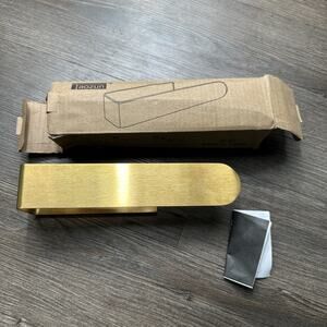 Towel Holder Gold Hand Towel Rack Adhesive Towel Bar Stick on Towel Ring